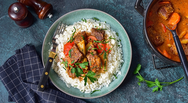 Тушеная говяжья лопатка, пошаговый рецепт с фото на 404 ккал