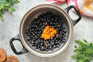 Черничный кисель Черничный кисель