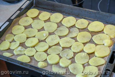 Картофель, запеченный с уксусом и бульоном Картофель, запеченный с уксусом и бульоном