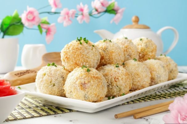 Ленивые роллы в аэрогриле