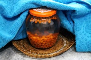 Компот из красной рябины на зиму Компот из красной рябины на зиму