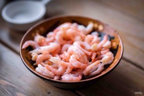 Ньокки с креветками Ньокки с креветками