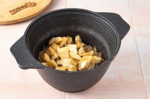 Каша из полбы с бананом Каша из полбы с бананом