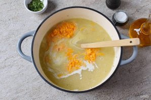 Суп с сыром Чеддер