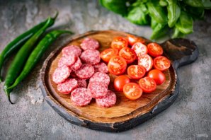 Мексиканская острая пицца Мексиканская острая пицца