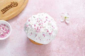 Глазурь для кулича без яиц