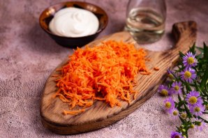 Печень с морковью и луком