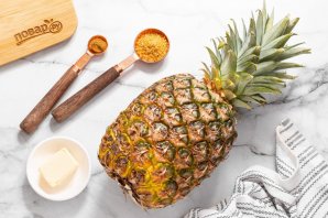 Ананас в аэрогриле