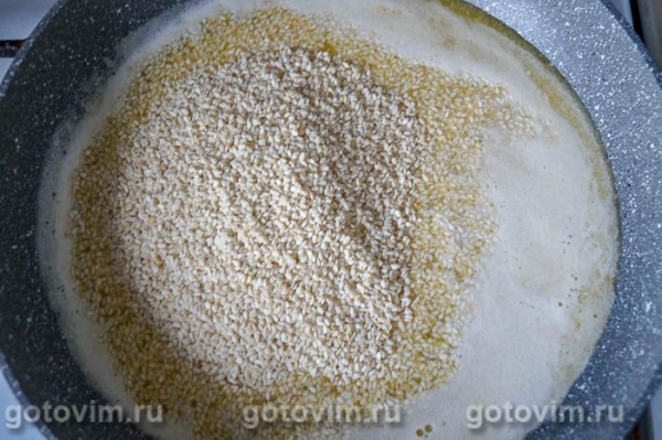 Бурфи - домашние конфеты из сухого молока и кунжута