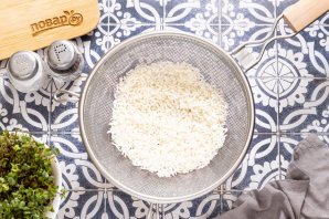 Рис с морковью и луком Рис с морковью и луком