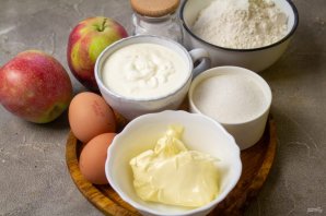 Яблочный пирог "Пломбир" Яблочный пирог "Пломбир"