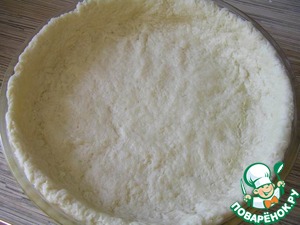 Творожный пирог с клубникой