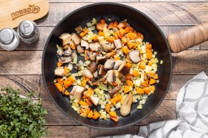 Постный суп с грибами