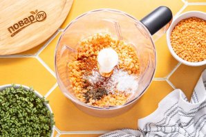 Оладьи из красной чечевицы Оладьи из красной чечевицы