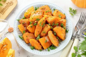 Тыква на сковороде Тыква на сковороде