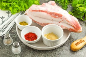 Засолка сала сухим способом Засолка сала сухим способом