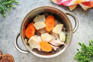 Курица отварная