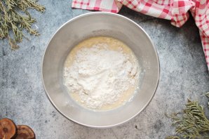 Блины с луком Блины с луком