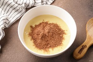 Торт "Зебра" на кефире Торт "Зебра" на кефире