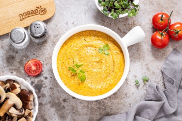 Грибная подлива из замороженных грибов