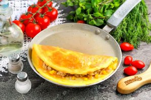 Рис в яичной обёртке "Омурайсу" Рис в яичной обёртке "Омурайсу"