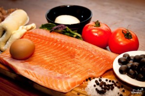 Пирог с семгой Пирог с семгой