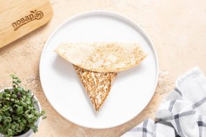 Лаваш с сыром в духовке