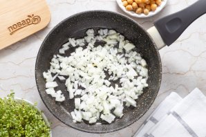 Нут с грибами в сливочном соусе Нут с грибами в сливочном соусе