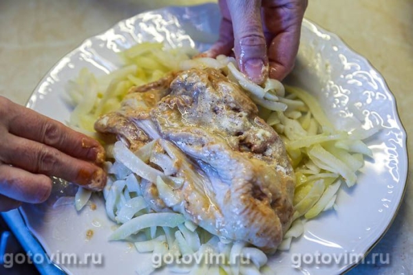 Куриные бедра в картофельной панировке 