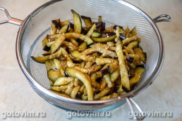 Овощное рагу с баклажанами и лисичками Овощное рагу с баклажанами и лисичками