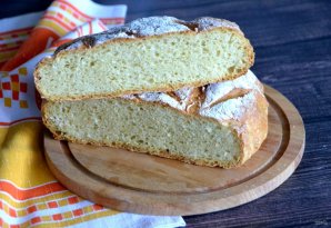 Кукурузный хлеб на дрожжах