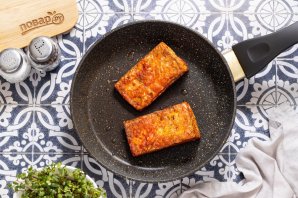 Веганский лосось из тофу Веганский лосось из тофу