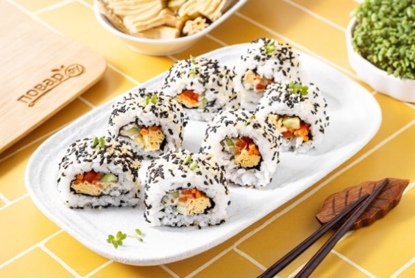 Роллы с соевой спаржей Роллы с соевой спаржей