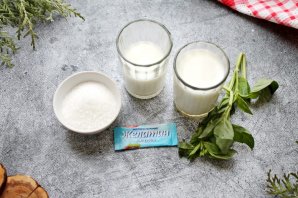 Базиликовая панакота Базиликовая панакота