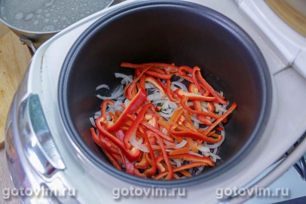 Суп с мясом и грибами эноки в мультиварке