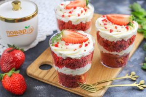 Трайфлы "Красный бархат" Трайфлы "Красный бархат"