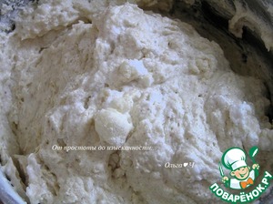 Миндальный кекс с брусникой