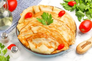 Блины на 1 литр молока Блины на 1 литр молока