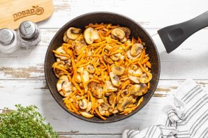 Щи постные с грибами