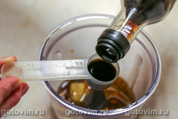 Свиная шейка в мандариновом маринаде, запеченная в фольге Свиная шейка в мандариновом маринаде, запеченная в фольге