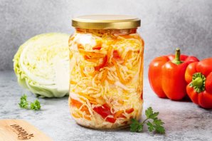 Капуста с перцем на зиму Капуста с перцем на зиму