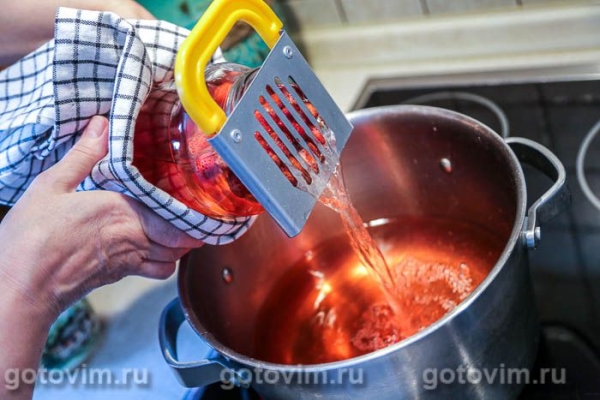 Компот из красной смородины с клубникой на зиму Компот из красной смородины с клубникой на зиму