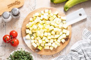 Кабачки с помидорами на зиму