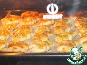 Морские узелки с чесночным маслом Морские узелки с чесночным маслом