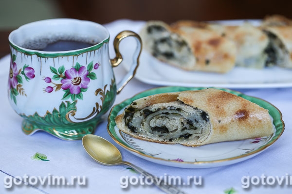 Штрудель со щавелем Штрудель со щавелем