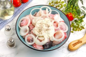 Шашлык из сома Шашлык из сома