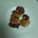 Диетические банановые панкейки с овсянкой Диетические банановые панкейки с овсянкой