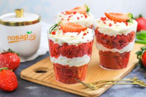 Трайфлы "Красный бархат" Трайфлы "Красный бархат"