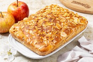 Быстрый пирог с яблоками