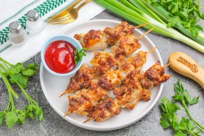 Шашлык из индейки в аэрогриле Шашлык из индейки в аэрогриле